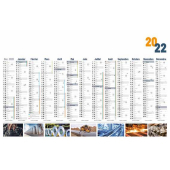 Calendrier banque 650x405 mm