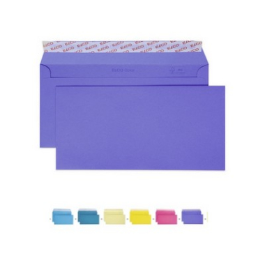 Enveloppes couleur C5/C6 (114 x 229 mm)